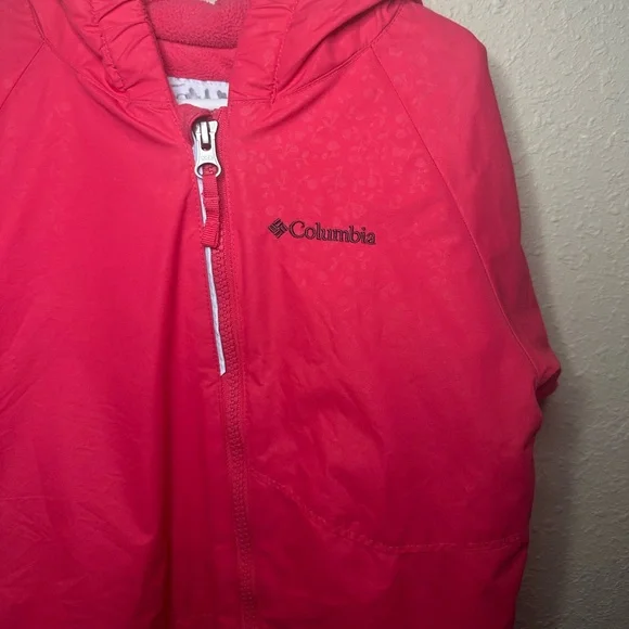 Columbia Two-Tone Pink and Gray Snowsuit - Picture 3 of 9